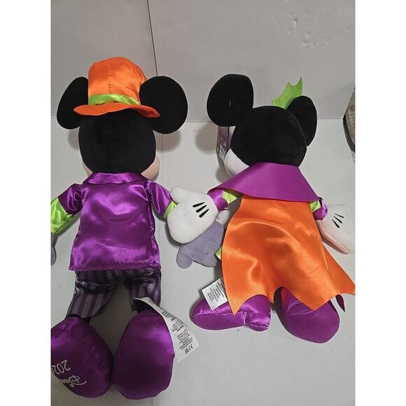 Mickey Mouse & Minnie Mouse Plush 16" Tall Each -Disney Parks 2024 Halloween Set - Picture 4 of 9